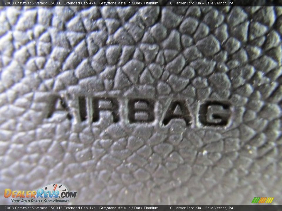 2008 Chevrolet Silverado 1500 LS Extended Cab 4x4 Graystone Metallic / Dark Titanium Photo #23