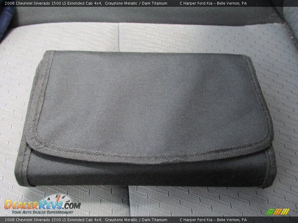 2008 Chevrolet Silverado 1500 LS Extended Cab 4x4 Graystone Metallic / Dark Titanium Photo #24