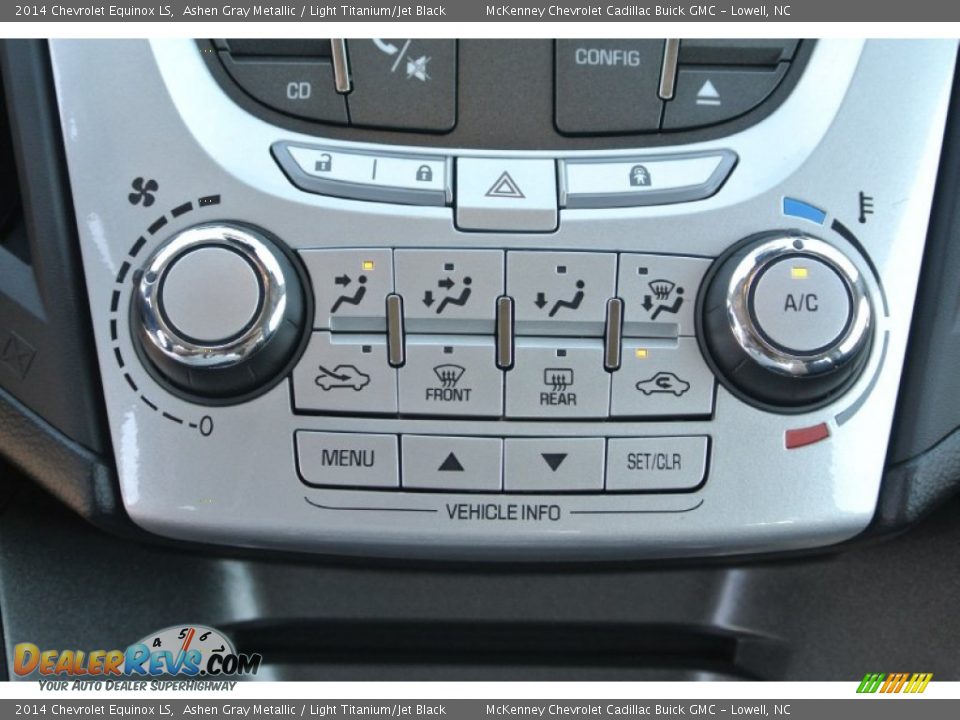 2014 Chevrolet Equinox LS Ashen Gray Metallic / Light Titanium/Jet Black Photo #11