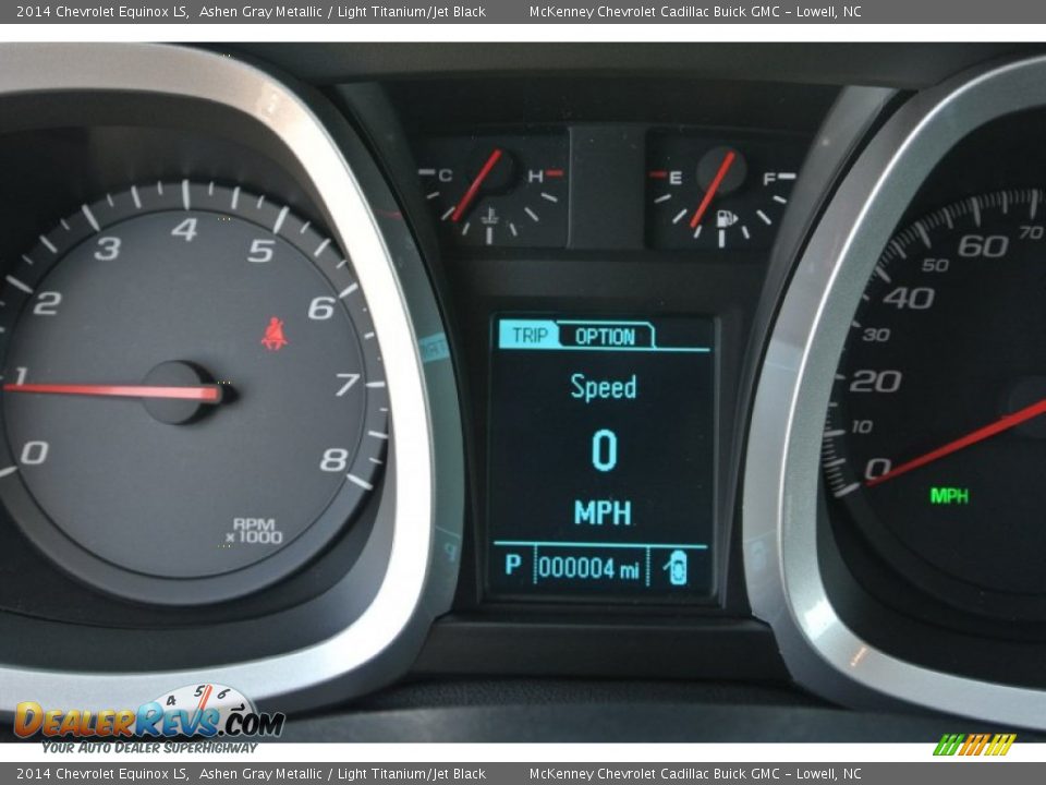 2014 Chevrolet Equinox LS Ashen Gray Metallic / Light Titanium/Jet Black Photo #14