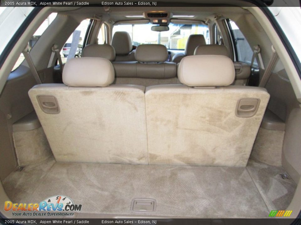2005 Acura MDX Aspen White Pearl / Saddle Photo #22