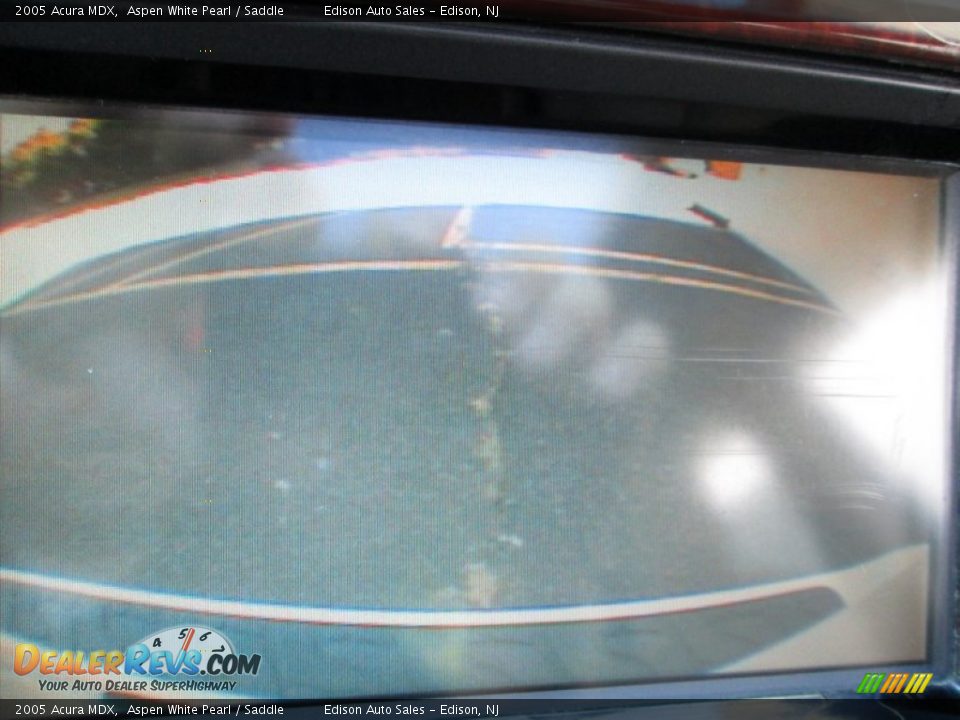 2005 Acura MDX Aspen White Pearl / Saddle Photo #24