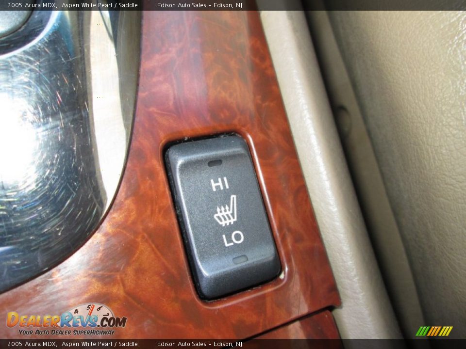 2005 Acura MDX Aspen White Pearl / Saddle Photo #26