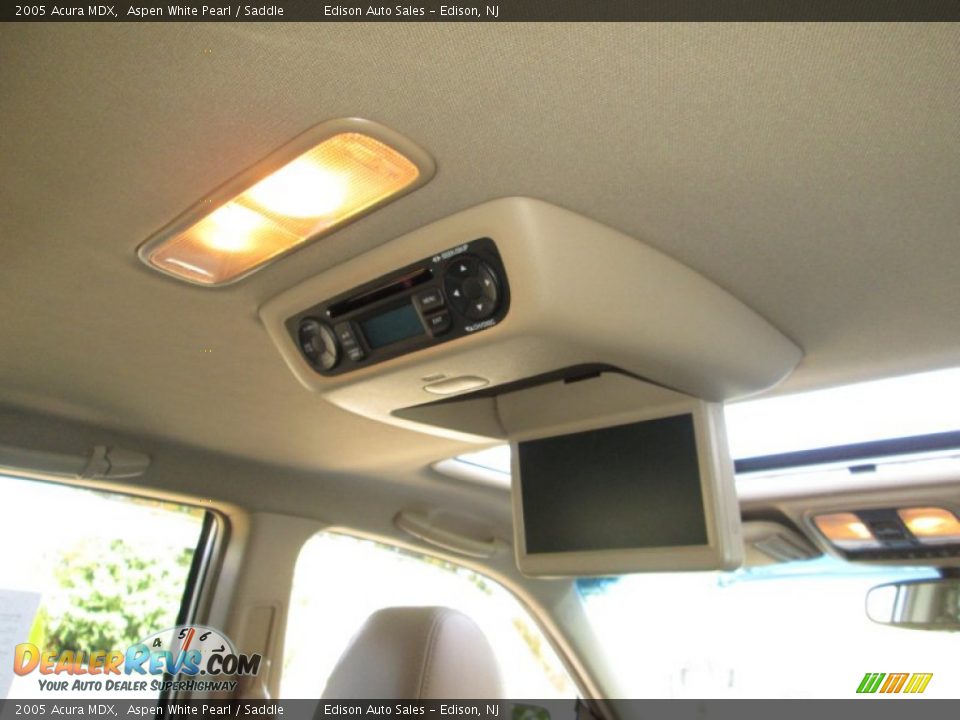 2005 Acura MDX Aspen White Pearl / Saddle Photo #30