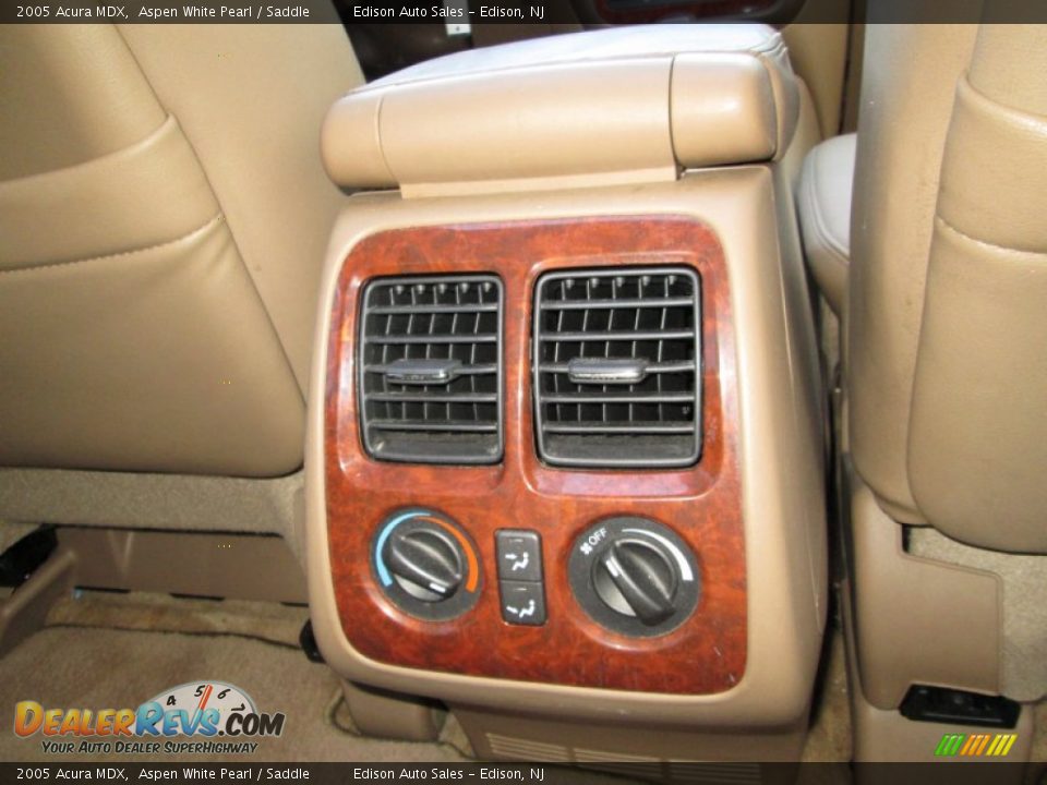 2005 Acura MDX Aspen White Pearl / Saddle Photo #31
