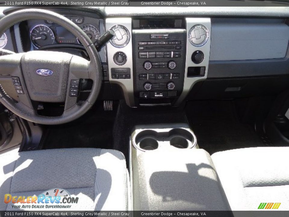 2011 Ford F150 FX4 SuperCab 4x4 Sterling Grey Metallic / Steel Gray Photo #2