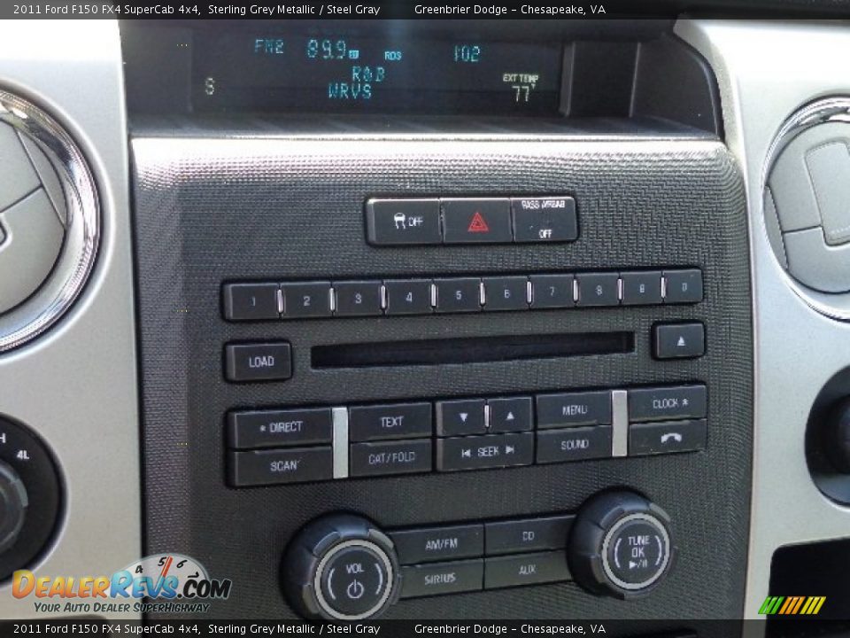 2011 Ford F150 FX4 SuperCab 4x4 Sterling Grey Metallic / Steel Gray Photo #3