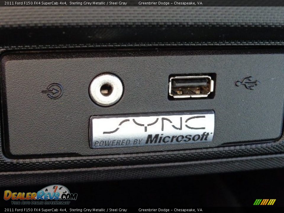 2011 Ford F150 FX4 SuperCab 4x4 Sterling Grey Metallic / Steel Gray Photo #5