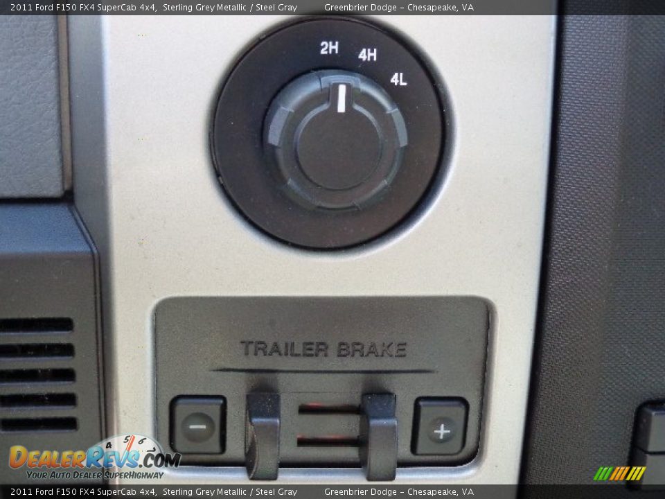 2011 Ford F150 FX4 SuperCab 4x4 Sterling Grey Metallic / Steel Gray Photo #6