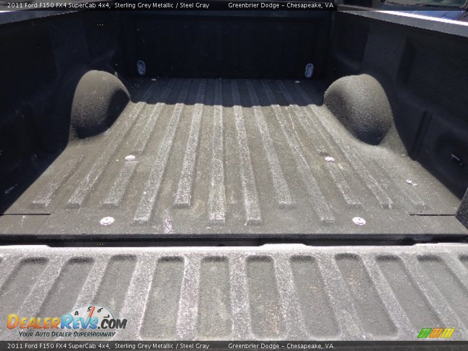 2011 Ford F150 FX4 SuperCab 4x4 Sterling Grey Metallic / Steel Gray Photo #19