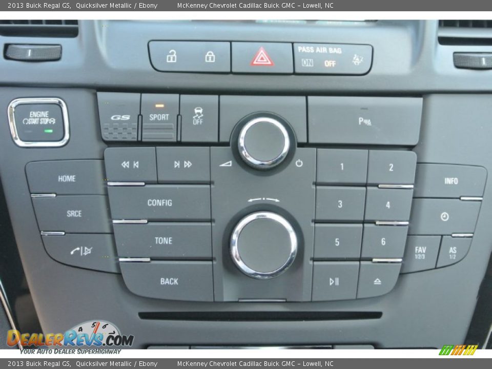 Controls of 2013 Buick Regal GS Photo #12