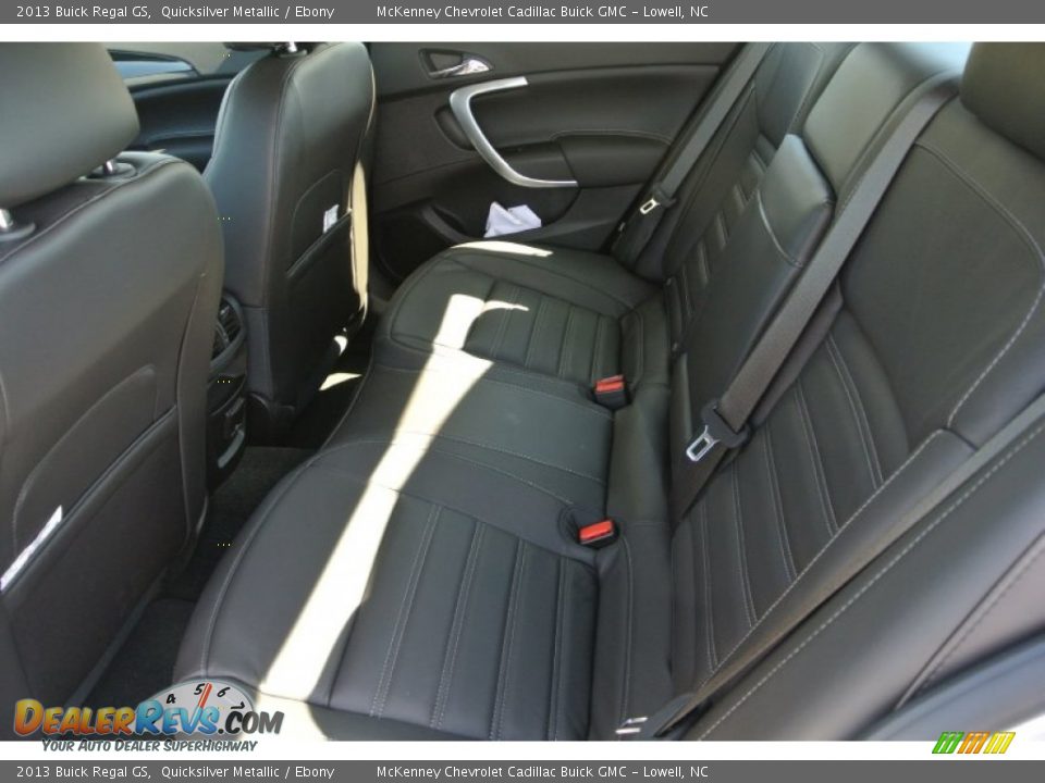 Rear Seat of 2013 Buick Regal GS Photo #16