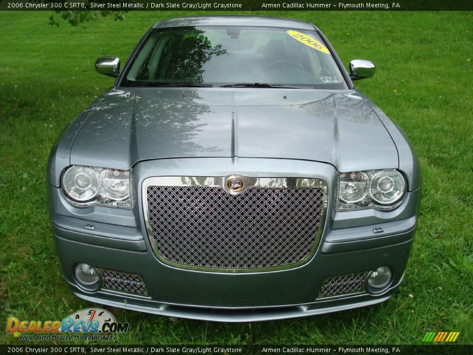 2006 Chrysler 300 C SRT8 Silver Steel Metallic / Dark Slate Gray/Light Graystone Photo #3