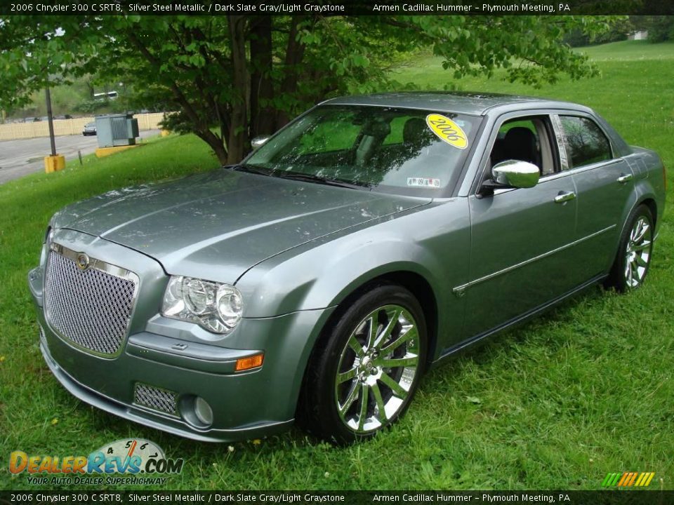 2006 Chrysler 300 C SRT8 Silver Steel Metallic / Dark Slate Gray/Light Graystone Photo #4