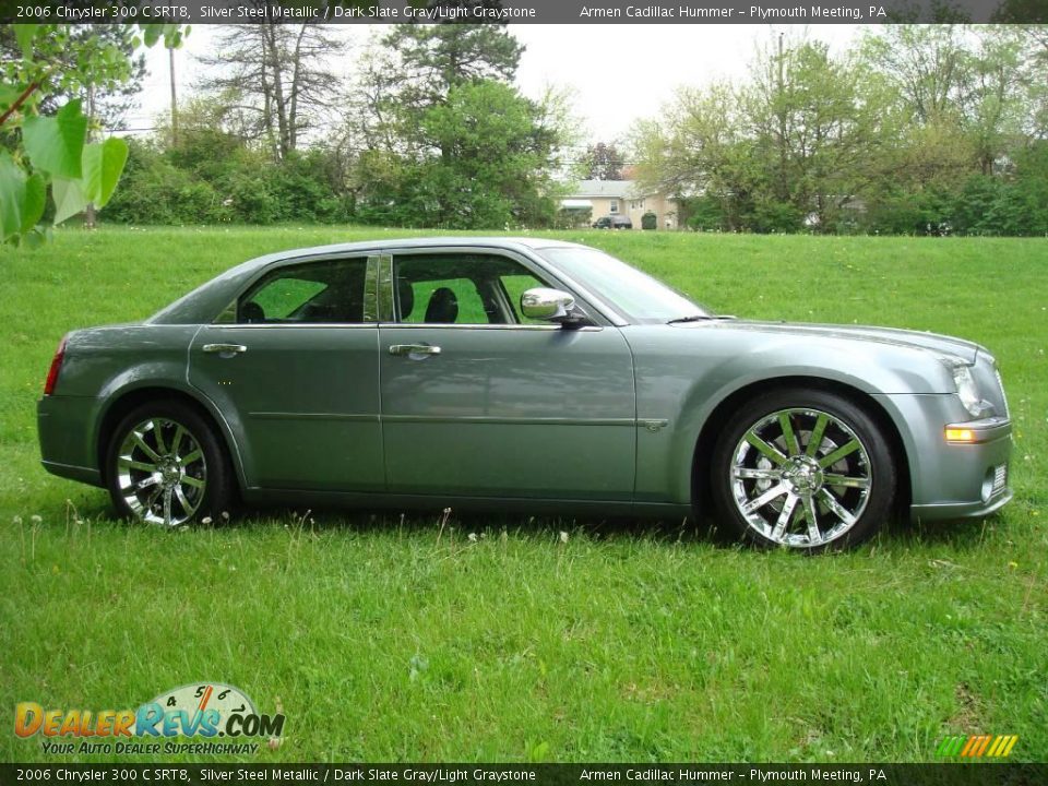 2006 Chrysler 300 C SRT8 Silver Steel Metallic / Dark Slate Gray/Light Graystone Photo #5