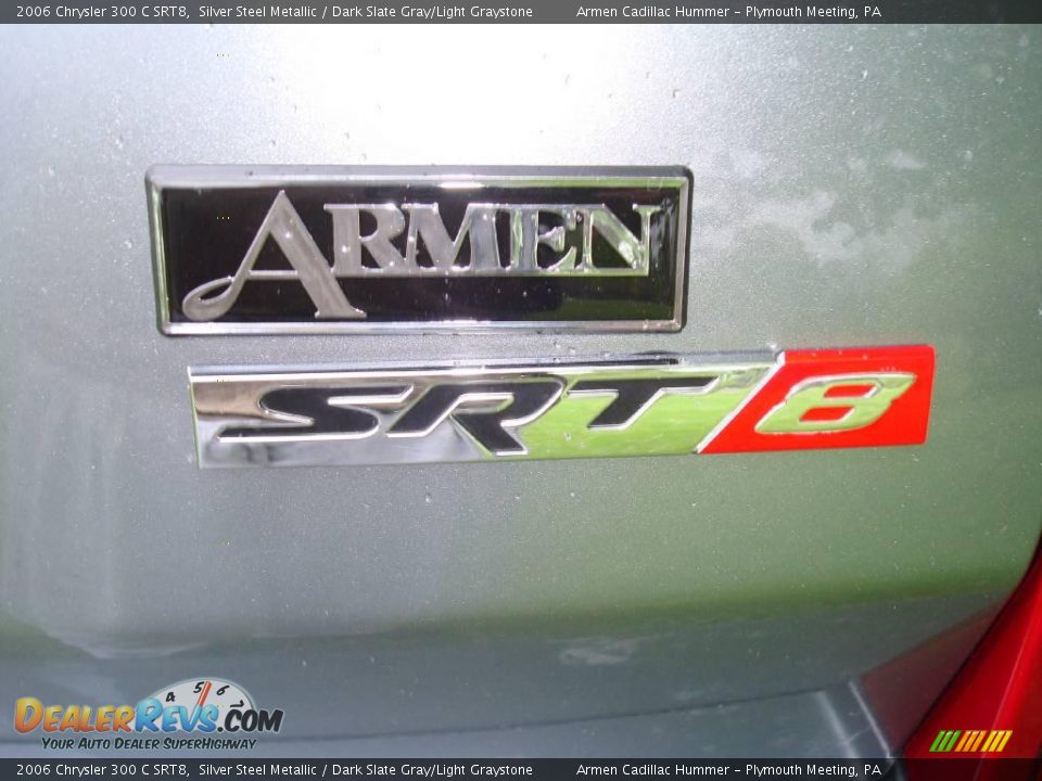 2006 Chrysler 300 C SRT8 Silver Steel Metallic / Dark Slate Gray/Light Graystone Photo #8