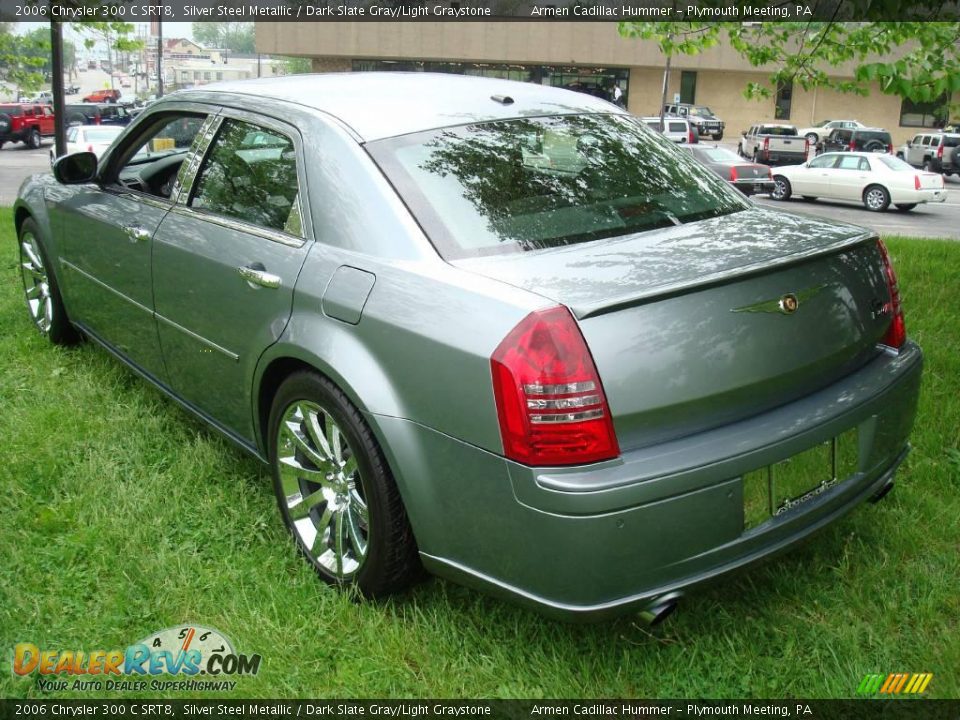 2006 Chrysler 300 C SRT8 Silver Steel Metallic / Dark Slate Gray/Light Graystone Photo #9