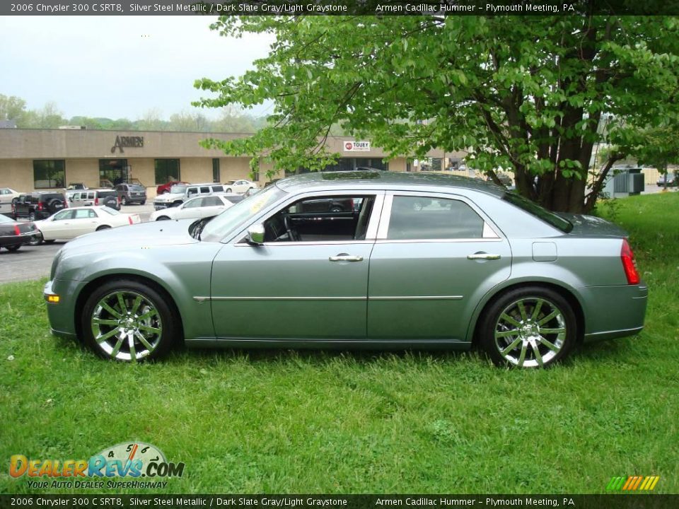 2006 Chrysler 300 C SRT8 Silver Steel Metallic / Dark Slate Gray/Light Graystone Photo #10