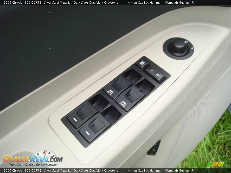 2006 Chrysler 300 C SRT8 Silver Steel Metallic / Dark Slate Gray/Light Graystone Photo #11