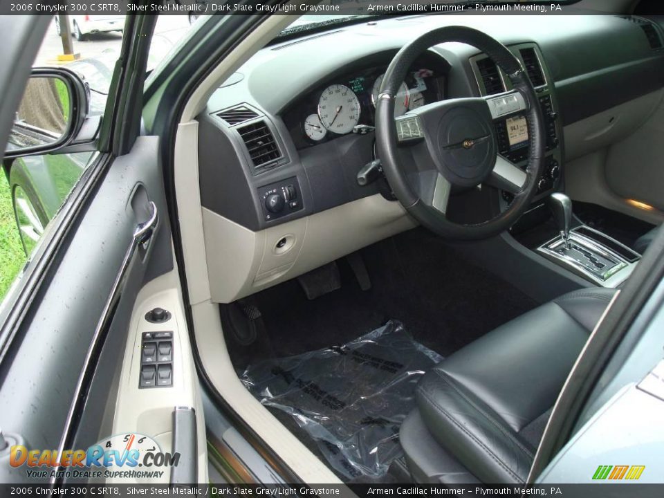 2006 Chrysler 300 C SRT8 Silver Steel Metallic / Dark Slate Gray/Light Graystone Photo #13