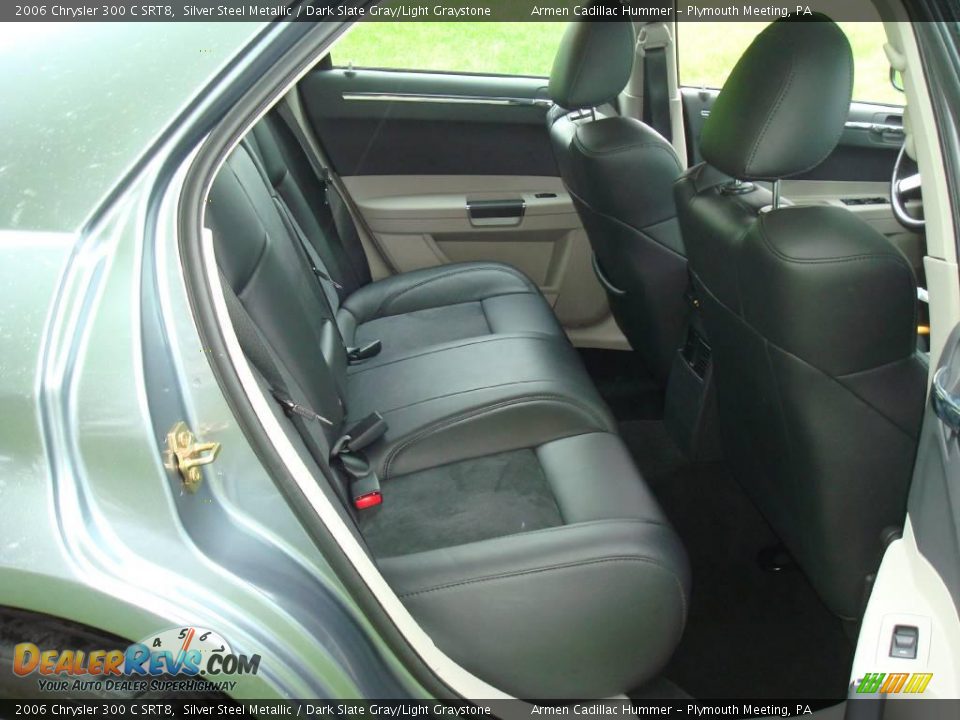 2006 Chrysler 300 C SRT8 Silver Steel Metallic / Dark Slate Gray/Light Graystone Photo #16