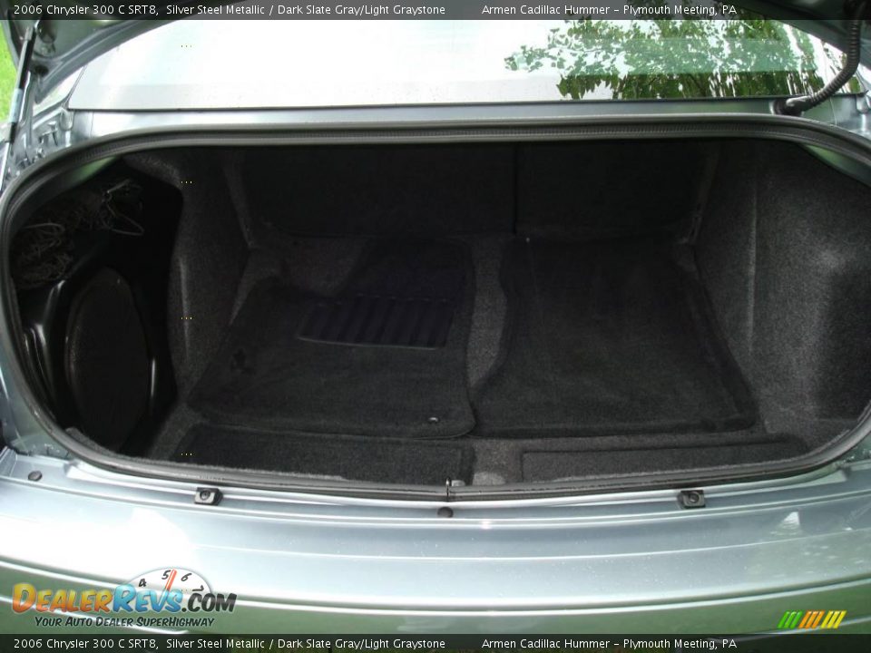 2006 Chrysler 300 C SRT8 Silver Steel Metallic / Dark Slate Gray/Light Graystone Photo #17