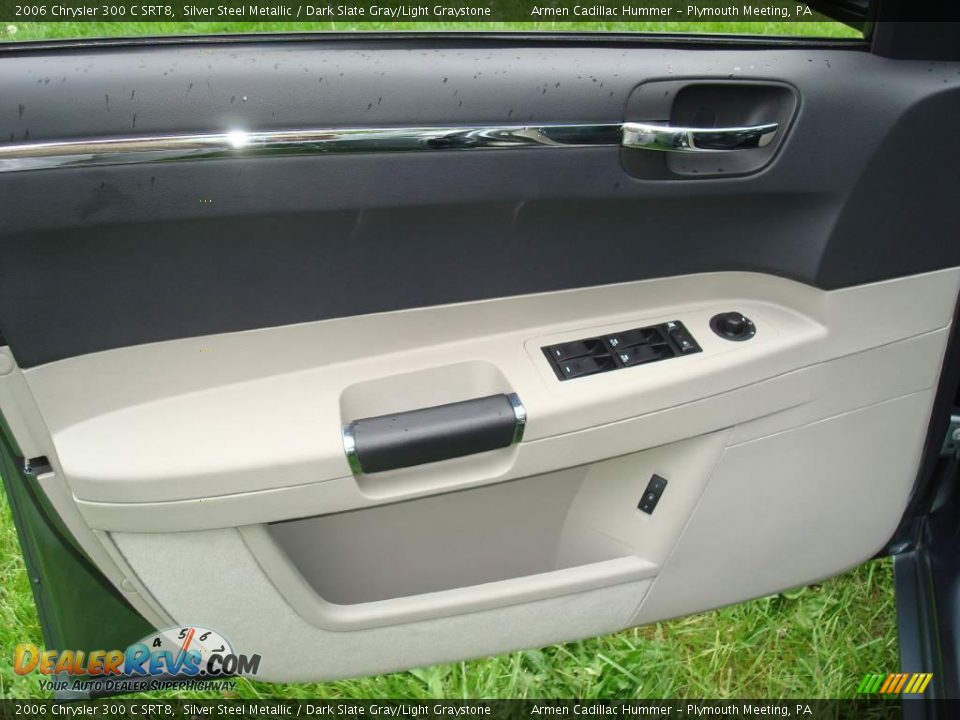 2006 Chrysler 300 C SRT8 Silver Steel Metallic / Dark Slate Gray/Light Graystone Photo #19