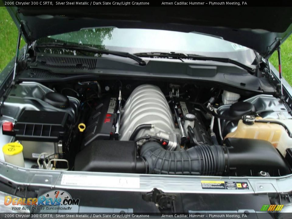 2006 Chrysler 300 C SRT8 Silver Steel Metallic / Dark Slate Gray/Light Graystone Photo #20