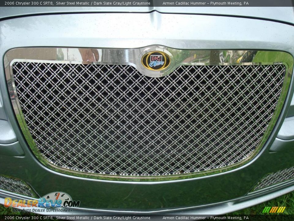 2006 Chrysler 300 C SRT8 Silver Steel Metallic / Dark Slate Gray/Light Graystone Photo #23