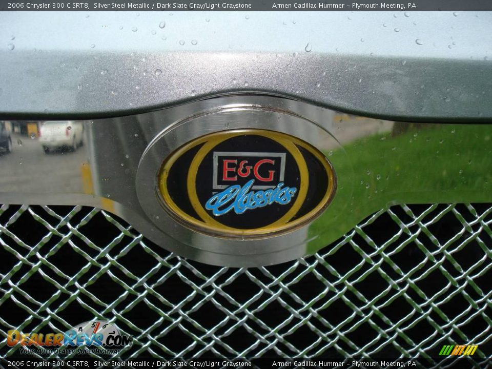 2006 Chrysler 300 C SRT8 Silver Steel Metallic / Dark Slate Gray/Light Graystone Photo #24