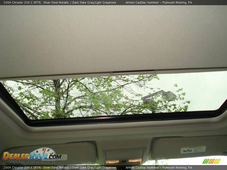 2006 Chrysler 300 C SRT8 Silver Steel Metallic / Dark Slate Gray/Light Graystone Photo #27