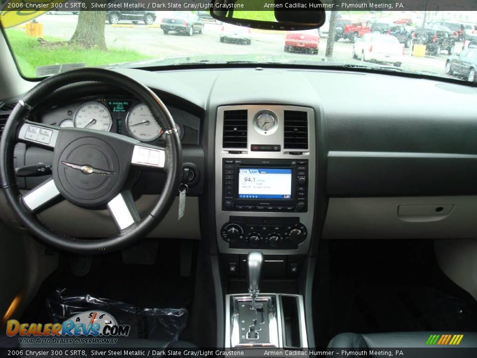 2006 Chrysler 300 C SRT8 Silver Steel Metallic / Dark Slate Gray/Light Graystone Photo #28
