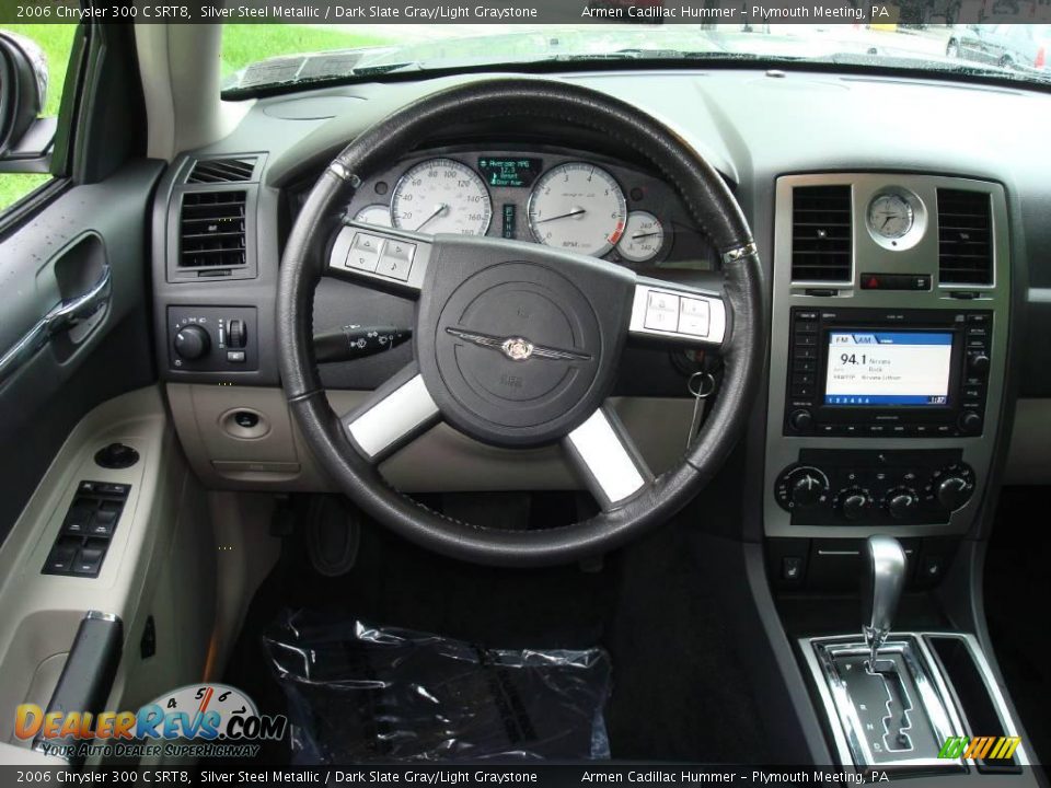 2006 Chrysler 300 C SRT8 Silver Steel Metallic / Dark Slate Gray/Light Graystone Photo #29