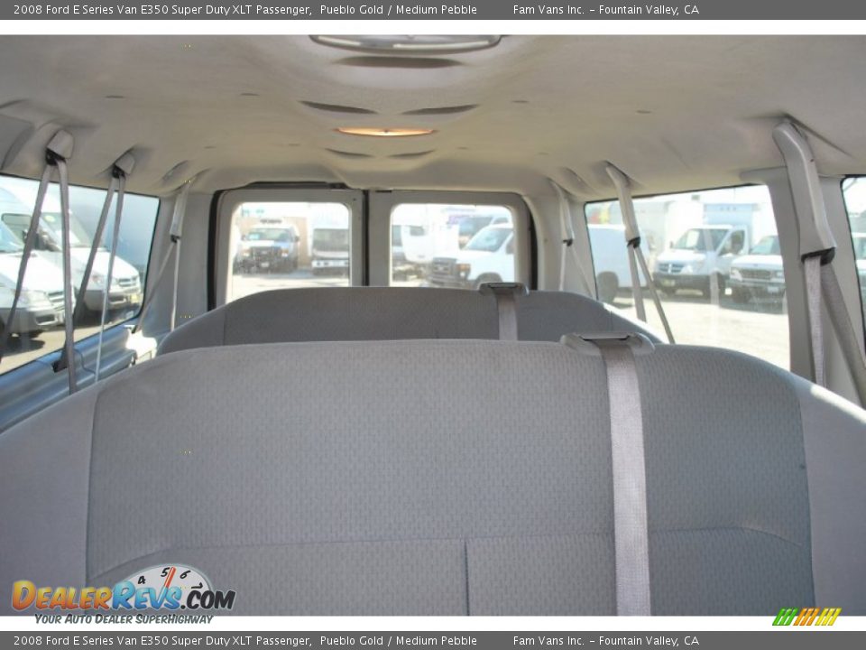 2008 Ford E Series Van E350 Super Duty XLT Passenger Pueblo Gold / Medium Pebble Photo #4