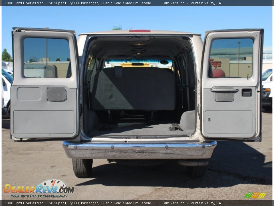 2008 Ford E Series Van E350 Super Duty XLT Passenger Pueblo Gold / Medium Pebble Photo #9
