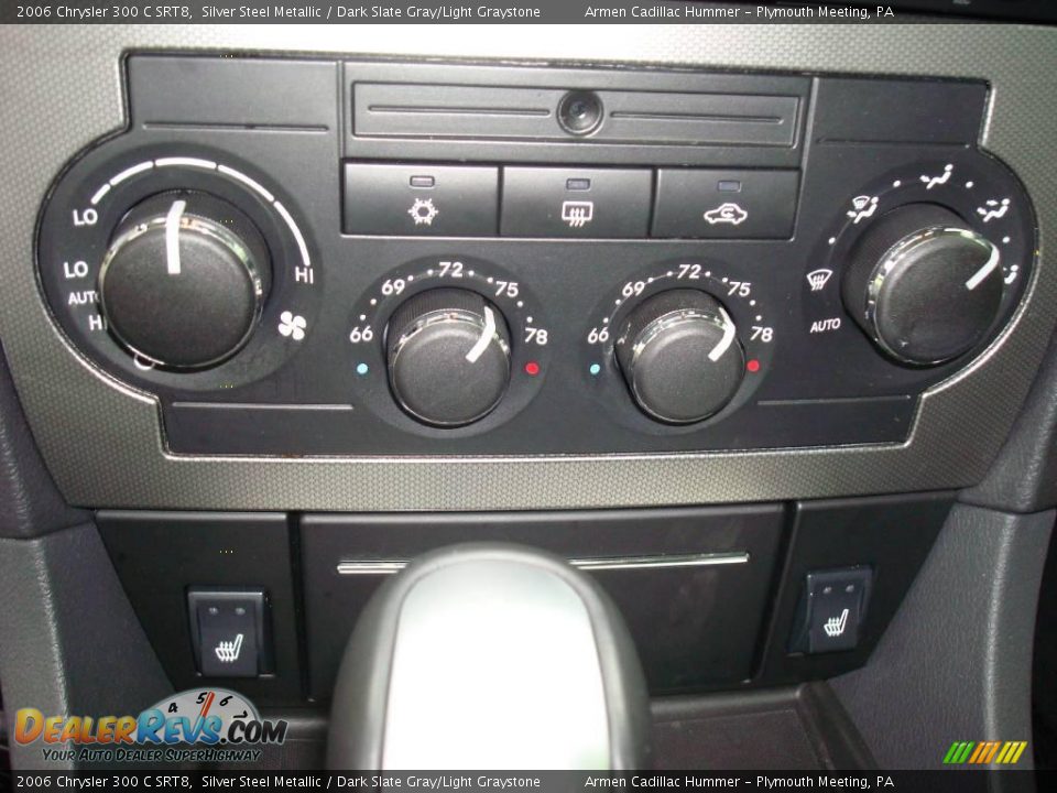 2006 Chrysler 300 C SRT8 Silver Steel Metallic / Dark Slate Gray/Light Graystone Photo #33
