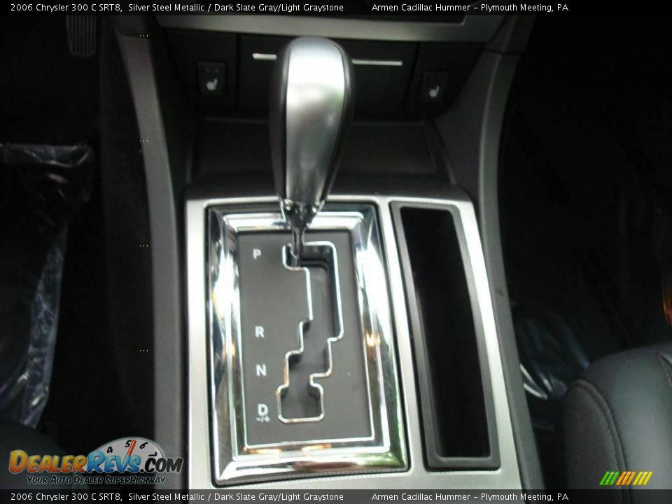 2006 Chrysler 300 C SRT8 Silver Steel Metallic / Dark Slate Gray/Light Graystone Photo #34