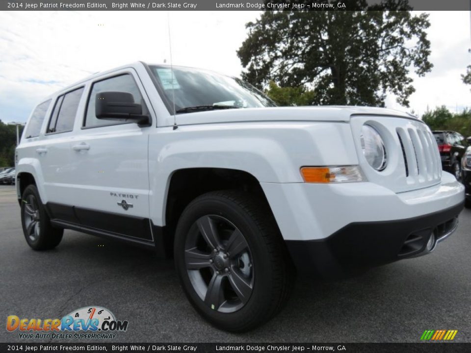 2014 Jeep Patriot Freedom Edition Bright White / Dark Slate Gray Photo #4