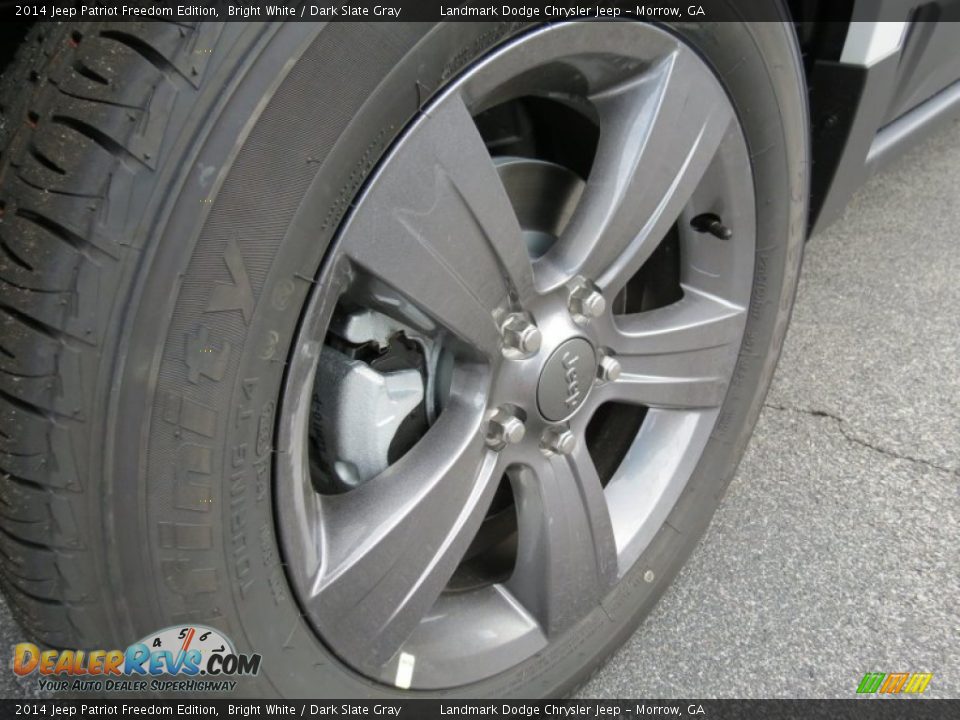 2014 Jeep Patriot Freedom Edition Bright White / Dark Slate Gray Photo #5