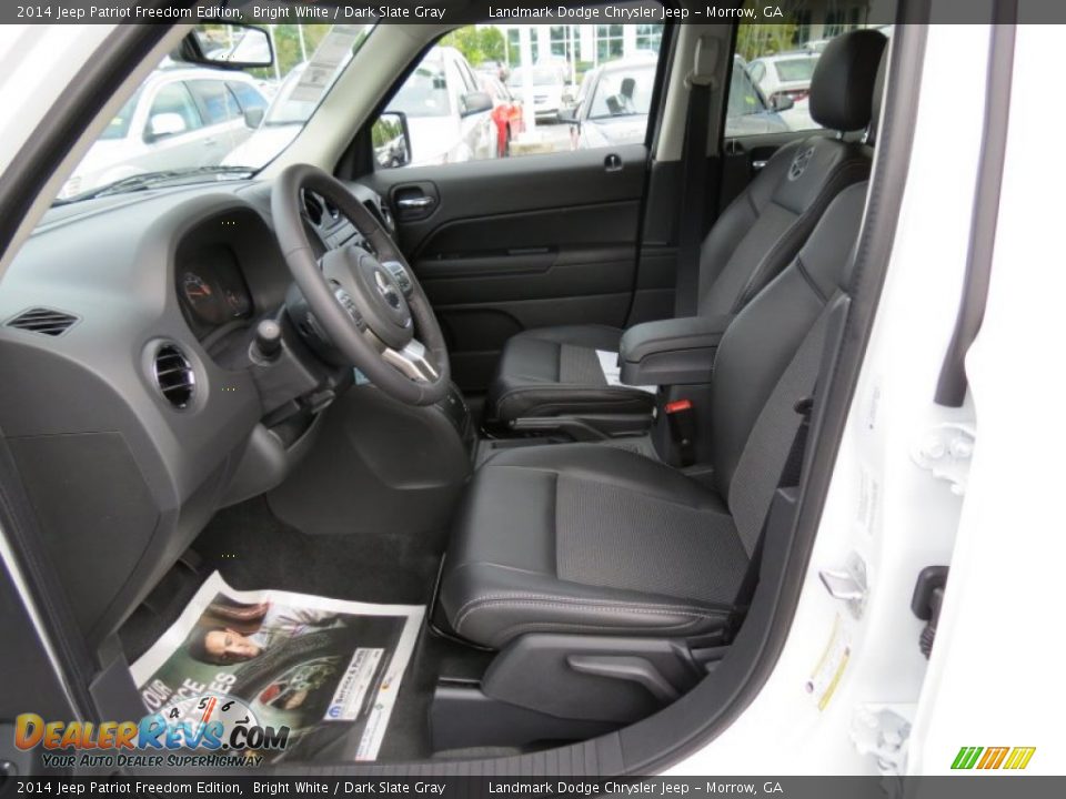 2014 Jeep Patriot Freedom Edition Bright White / Dark Slate Gray Photo #7