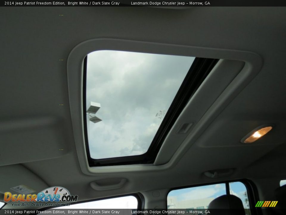 2014 Jeep Patriot Freedom Edition Bright White / Dark Slate Gray Photo #8