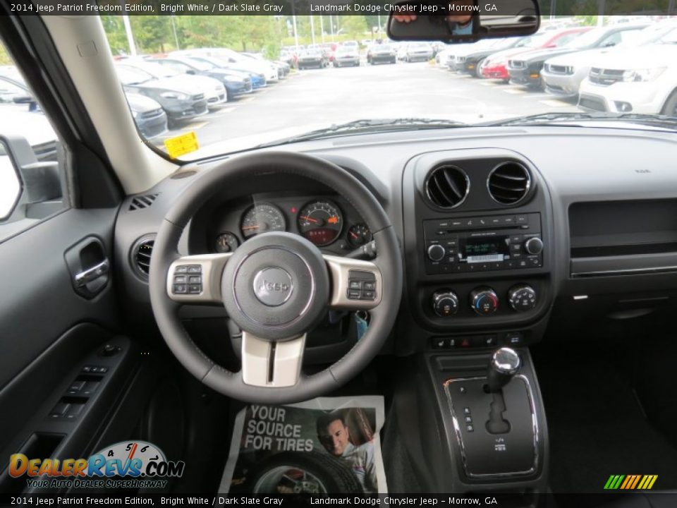 2014 Jeep Patriot Freedom Edition Bright White / Dark Slate Gray Photo #10