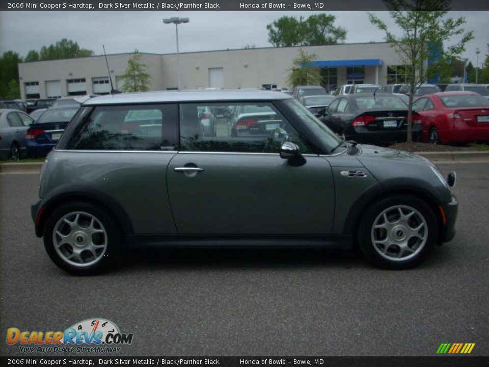 2006 Mini Cooper S Hardtop Dark Silver Metallic / Black/Panther Black Photo #2