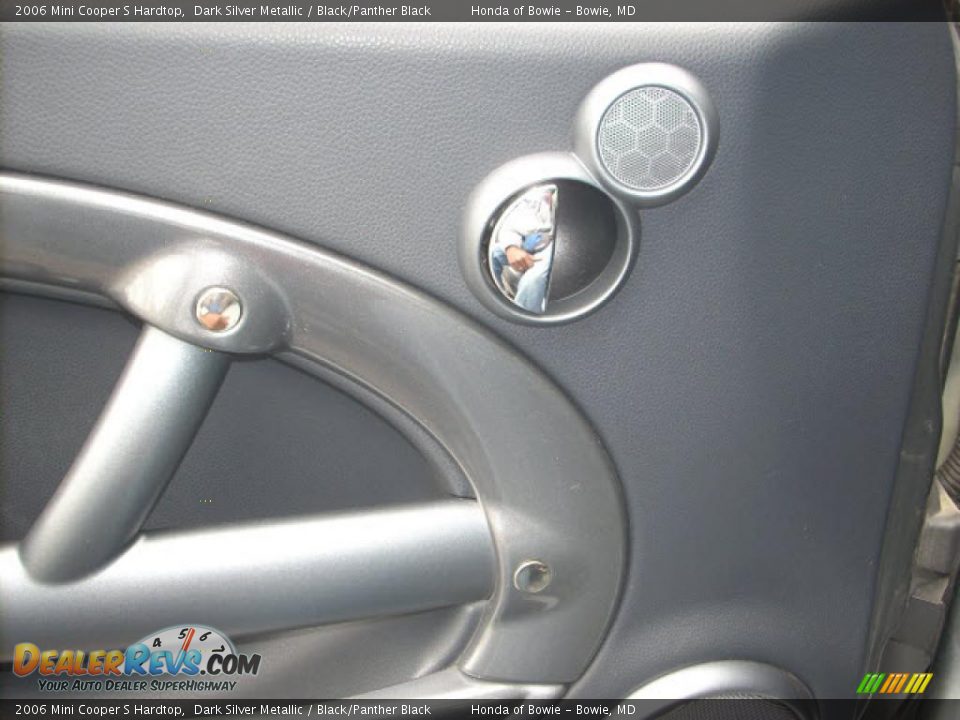 2006 Mini Cooper S Hardtop Dark Silver Metallic / Black/Panther Black Photo #18