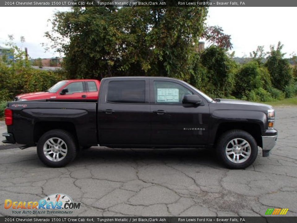 2014 Chevrolet Silverado 1500 LT Crew Cab 4x4 Tungsten Metallic / Jet Black/Dark Ash Photo #1