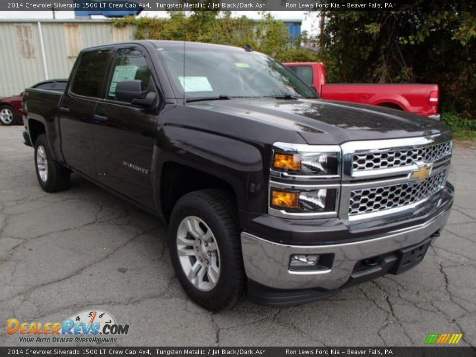 2014 Chevrolet Silverado 1500 LT Crew Cab 4x4 Tungsten Metallic / Jet Black/Dark Ash Photo #2