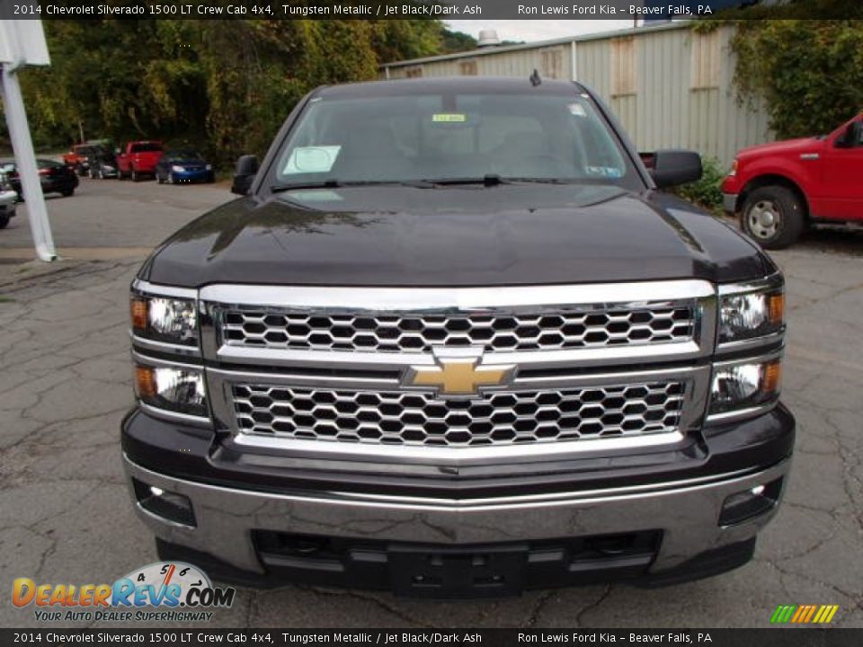 2014 Chevrolet Silverado 1500 LT Crew Cab 4x4 Tungsten Metallic / Jet Black/Dark Ash Photo #3