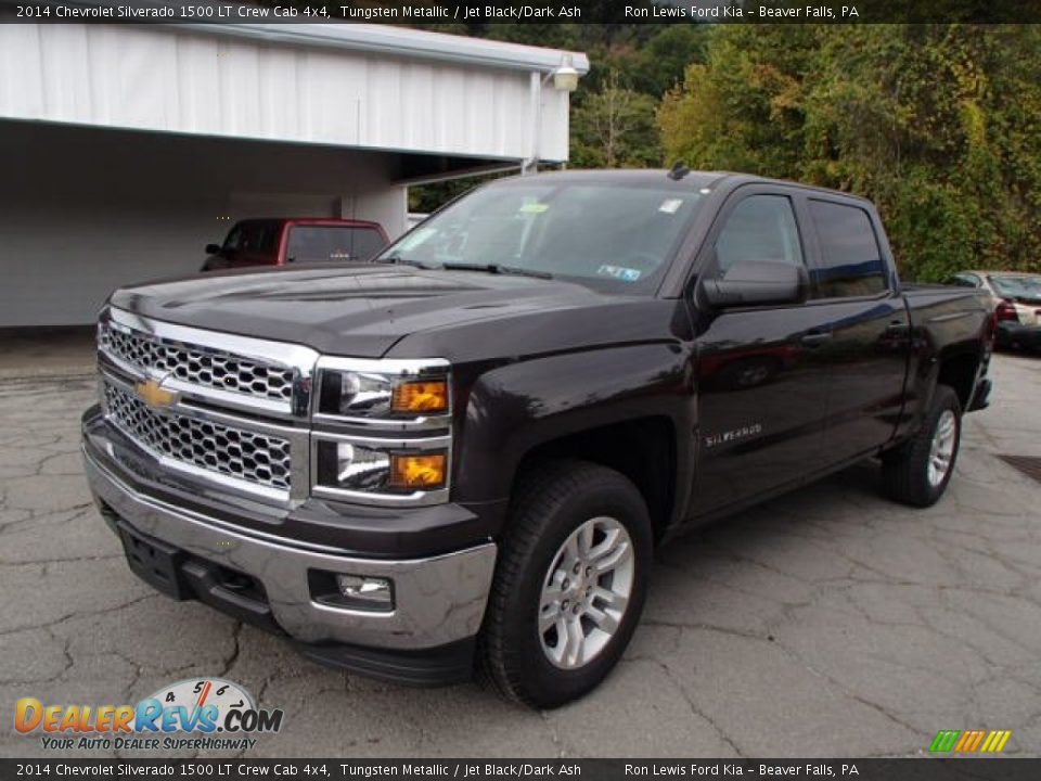 2014 Chevrolet Silverado 1500 LT Crew Cab 4x4 Tungsten Metallic / Jet Black/Dark Ash Photo #4