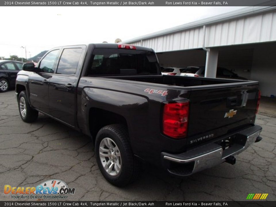 2014 Chevrolet Silverado 1500 LT Crew Cab 4x4 Tungsten Metallic / Jet Black/Dark Ash Photo #6