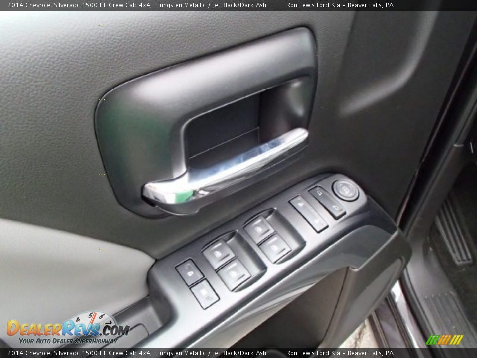 2014 Chevrolet Silverado 1500 LT Crew Cab 4x4 Tungsten Metallic / Jet Black/Dark Ash Photo #13